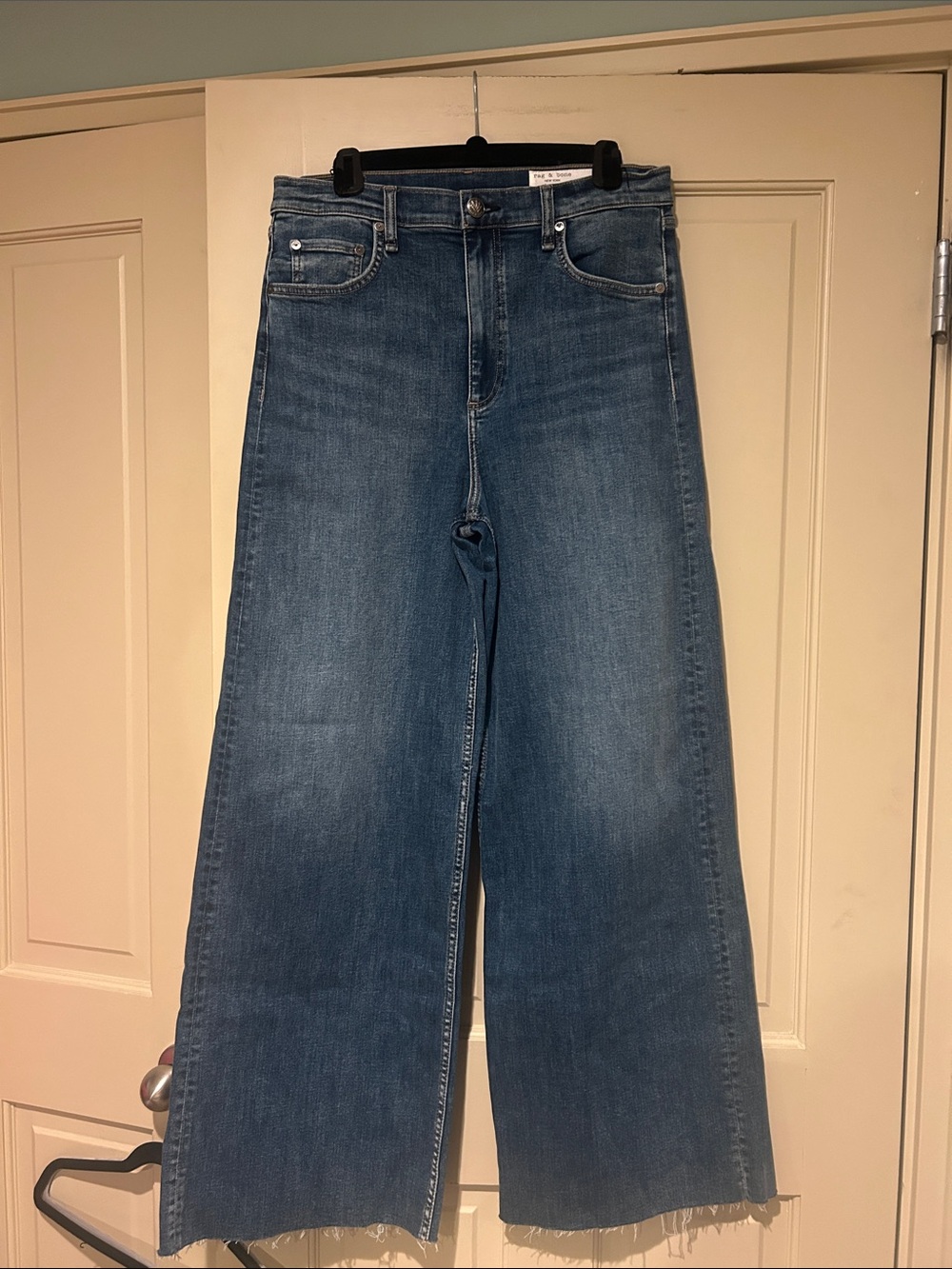 rag & bone Sofie High-Rise Full Length Ultra Wide Jean